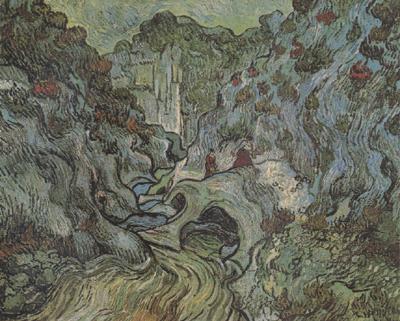 Vincent Van Gogh Les Peiroulets Ravine (nn04) oil painting picture